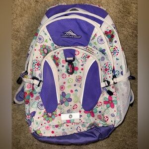 High Sierra Kids' Backpack with Floral Design - Lots of pockets & Space